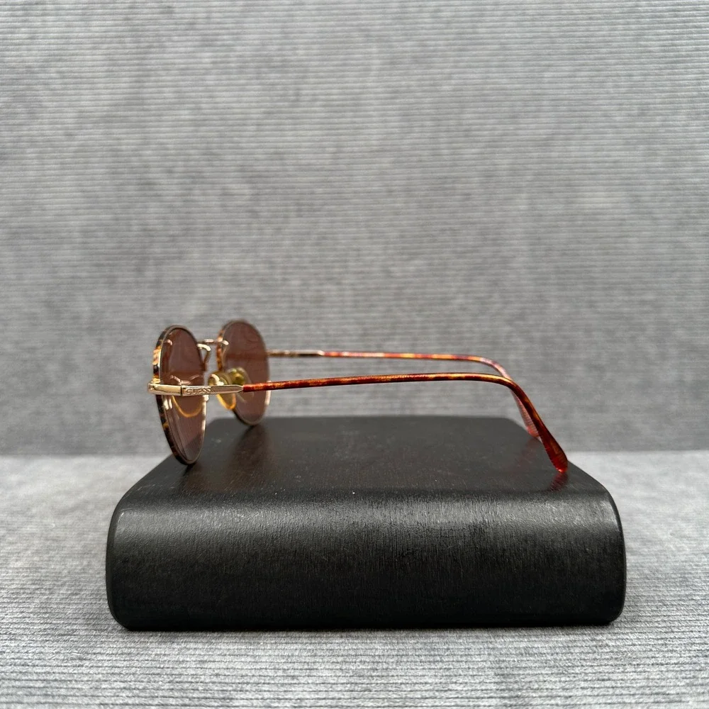 Guess GU 800 Dekland DA Round Tortoise Gold Y2K Sunglasses Vintage Style‎ Korea